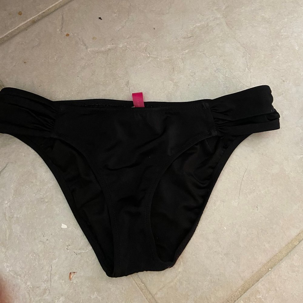 Black Victorias Secret bathing suit bottoms